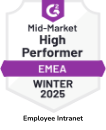 Employee Intranet - High Performer EMEA Mid Market - Winter 25