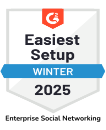 Enterprise Social Networking - Easiest Set Up - Winter 2025